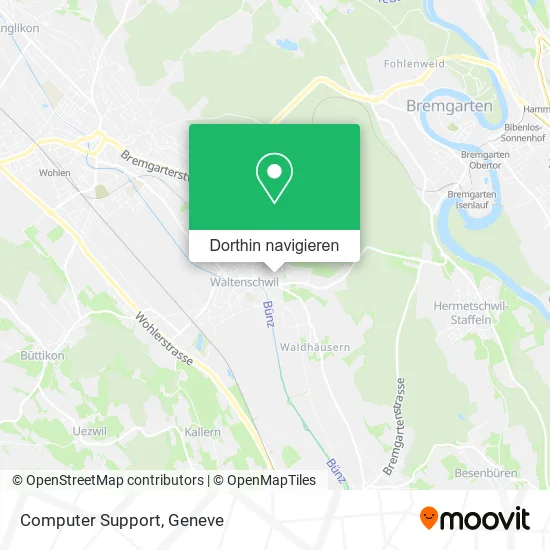 Computer Support Karte