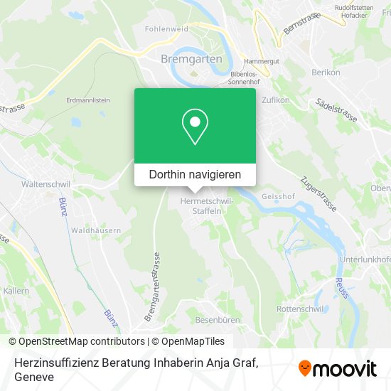 Herzinsuffizienz Beratung Inhaberin Anja Graf Karte