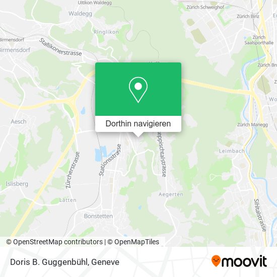 Doris B. Guggenbühl Karte