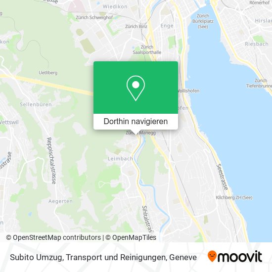 Subito Umzug, Transport und Reinigungen Karte