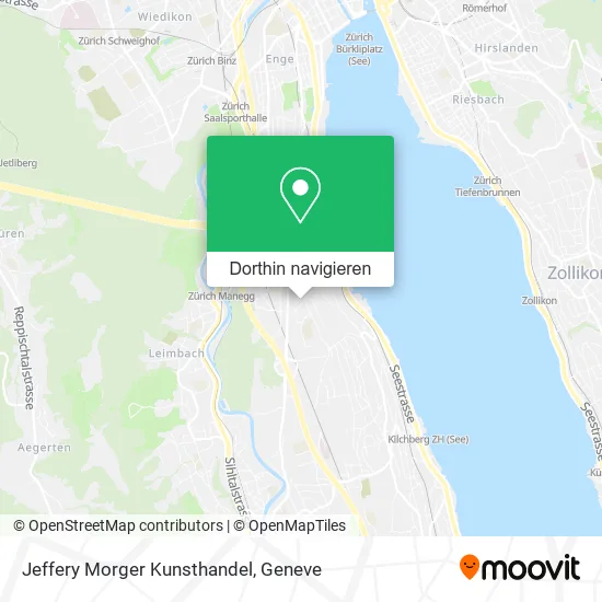 Jeffery Morger Kunsthandel Karte