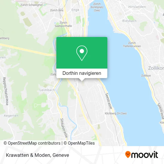 Krawatten & Moden Karte