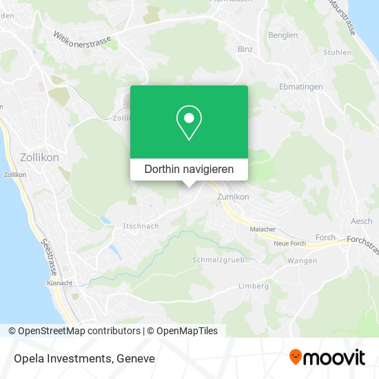 Opela Investments Karte