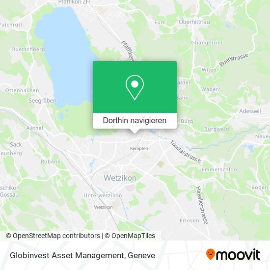 Globinvest Asset Management Karte