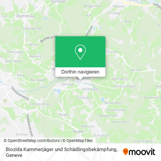 Biozida Kammerjäger und Schädlingsbekämpfung Karte