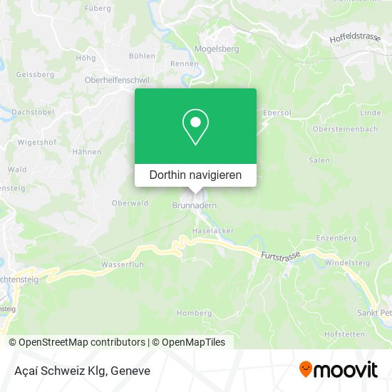 Açaí Schweiz Klg Karte