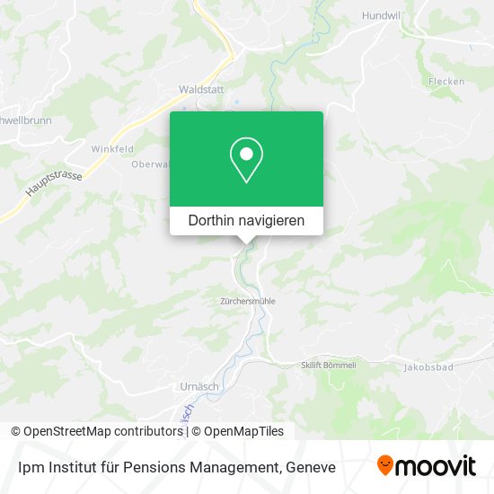 Ipm Institut für Pensions Management Karte