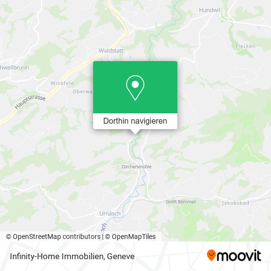 Infinity-Home Immobilien Karte