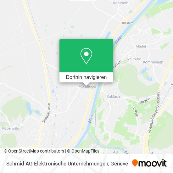 Schmid AG Elektronische Unternehmungen Karte