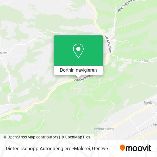 Dieter Tschopp Autospenglerei-Malerei Karte