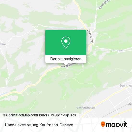 Handelsvertretung Kaufmann Karte