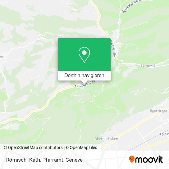 Römisch.-Kath. Pfarramt Karte