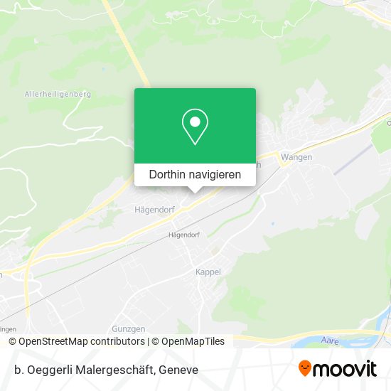 b. Oeggerli Malergeschäft Karte