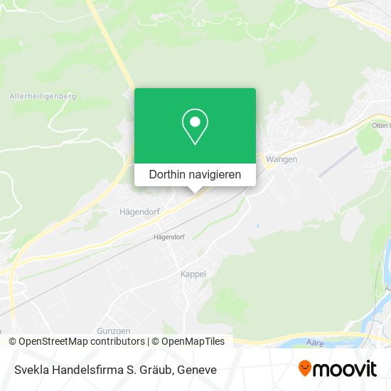 Svekla Handelsfirma S. Gräub Karte