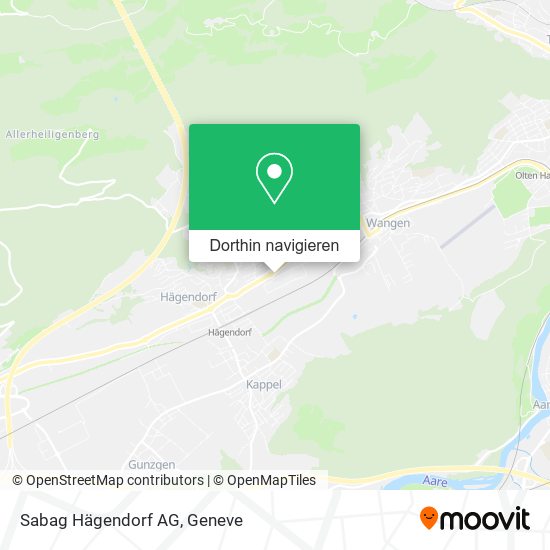 Sabag Hägendorf AG Karte