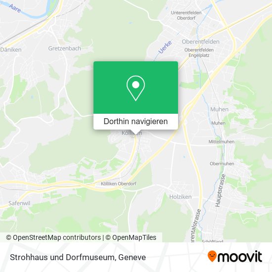 Strohhaus und Dorfmuseum Karte