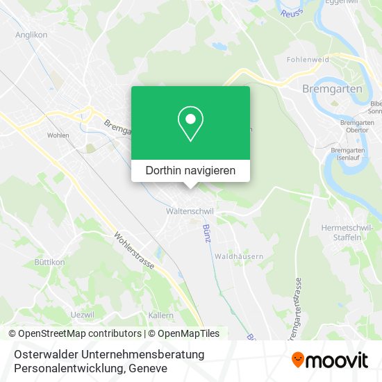 Osterwalder Unternehmensberatung Personalentwicklung Karte