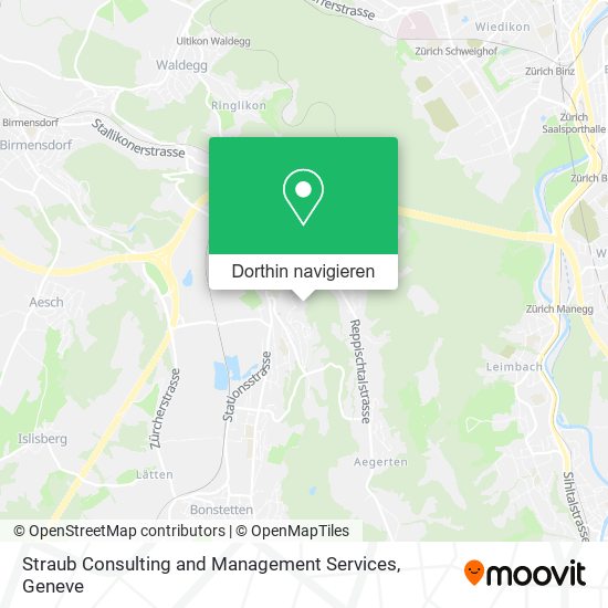 Straub Consulting and Management Services Karte