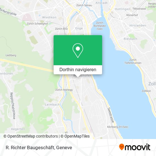 R. Richter Baugeschäft Karte