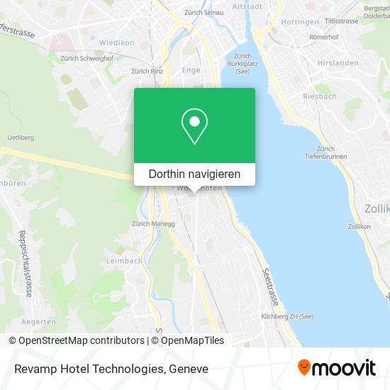 Revamp Hotel Technologies Karte