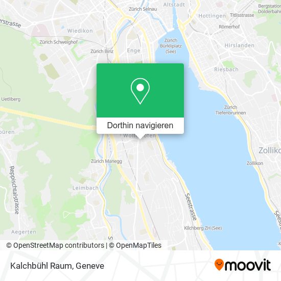 Kalchbühl Raum Karte