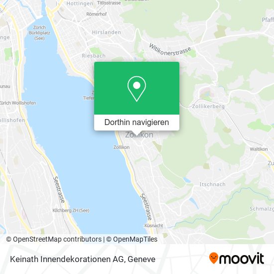Keinath Innendekorationen AG Karte