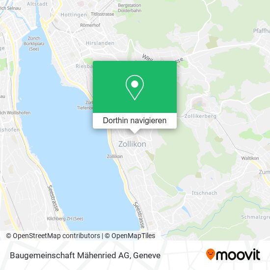Baugemeinschaft Mähenried AG Karte