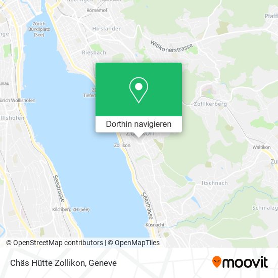 Chäs Hütte Zollikon Karte