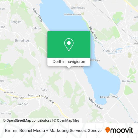 Bmms, Büchel Media + Marketing Services Karte