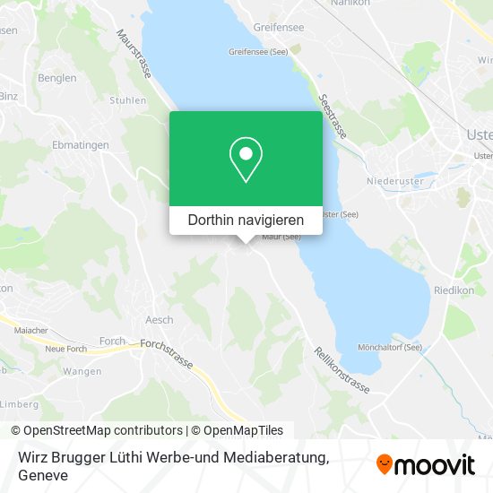 Wirz Brugger Lüthi Werbe-und Mediaberatung Karte