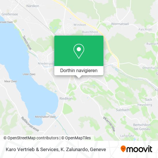 Karo Vertrieb & Services, K. Zalunardo Karte