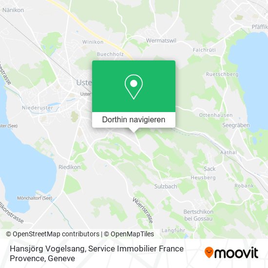Hansjörg Vogelsang, Service Immobilier France Provence Karte