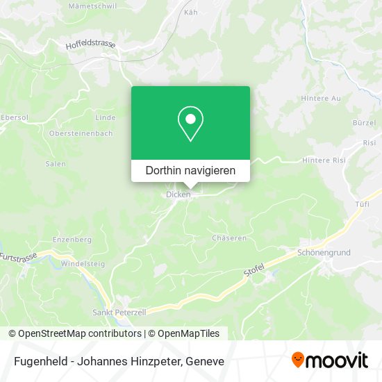 Fugenheld - Johannes Hinzpeter Karte