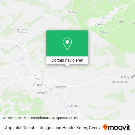 Appzolut Dienstleistungen und Handel Kefes Karte