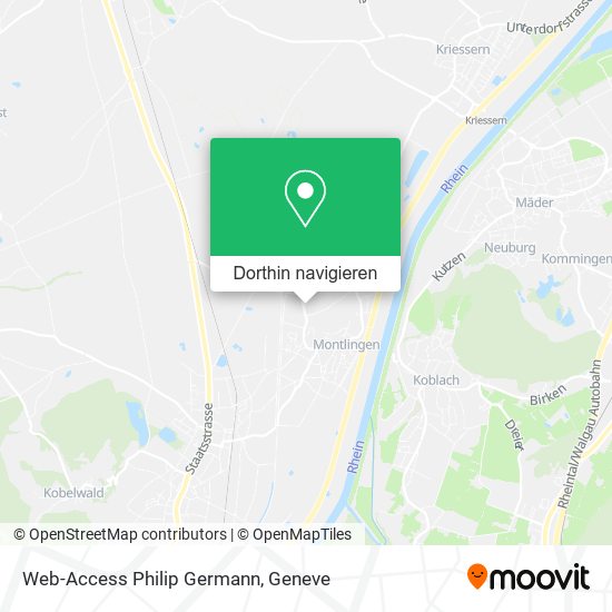 Web-Access Philip Germann Karte