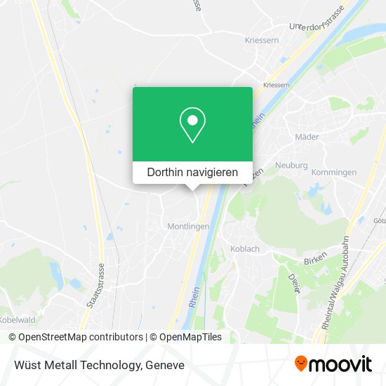 Wüst Metall Technology Karte