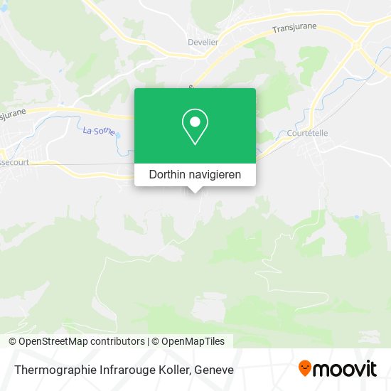 Thermographie Infrarouge Koller Karte