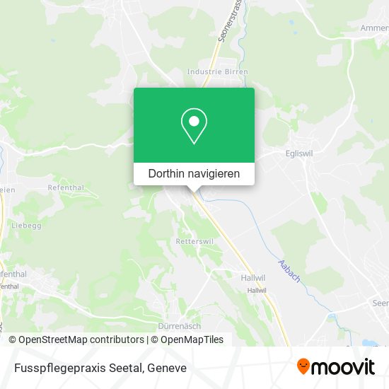 Fusspflegepraxis Seetal Karte
