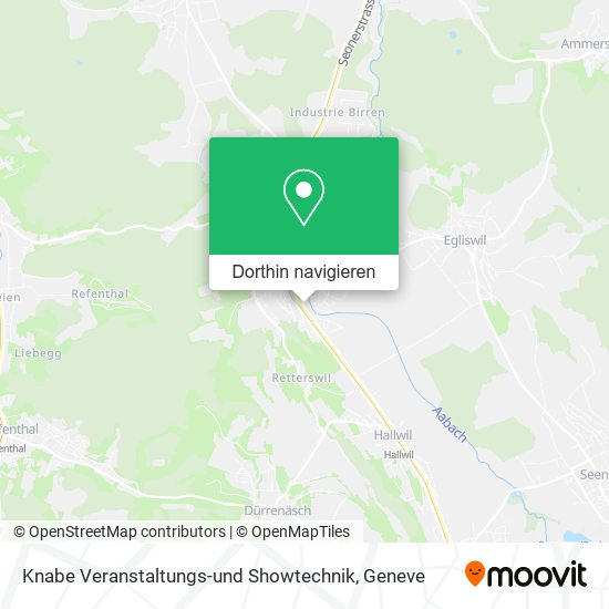 Knabe Veranstaltungs-und Showtechnik Karte