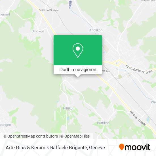 Arte Gips & Keramik Raffaele Brigante Karte