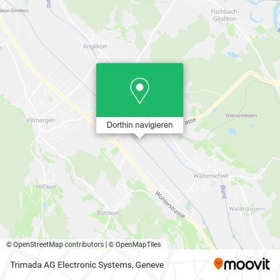Trimada AG Electronic Systems Karte