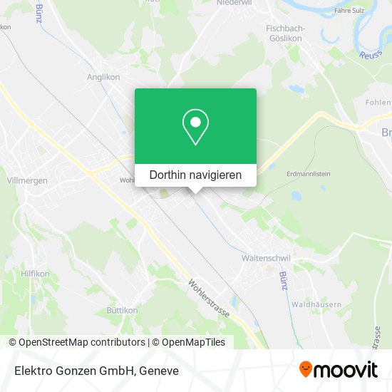 Elektro Gonzen GmbH Karte