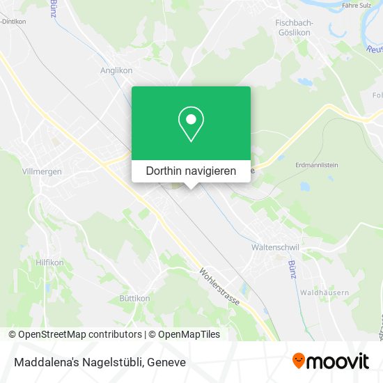 Maddalena's Nagelstübli Karte