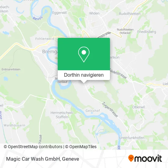 Magic Car Wash GmbH Karte