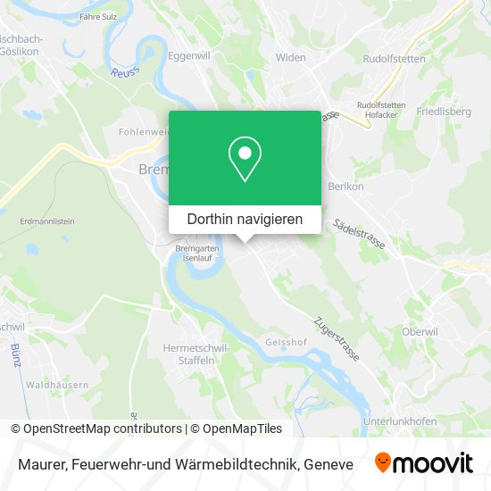Maurer, Feuerwehr-und Wärmebildtechnik Karte