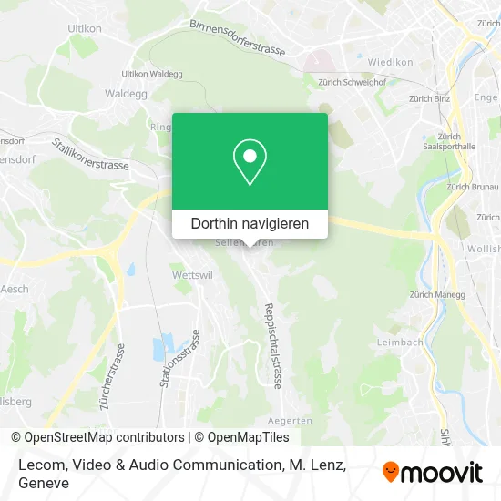 Lecom, Video & Audio Communication, M. Lenz Karte