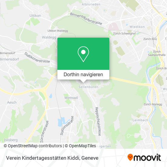 Verein Kindertagesstätten Kiddi Karte