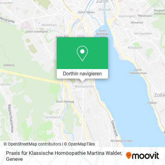 Praxis für Klassische Homöopathie Martina Walder Karte
