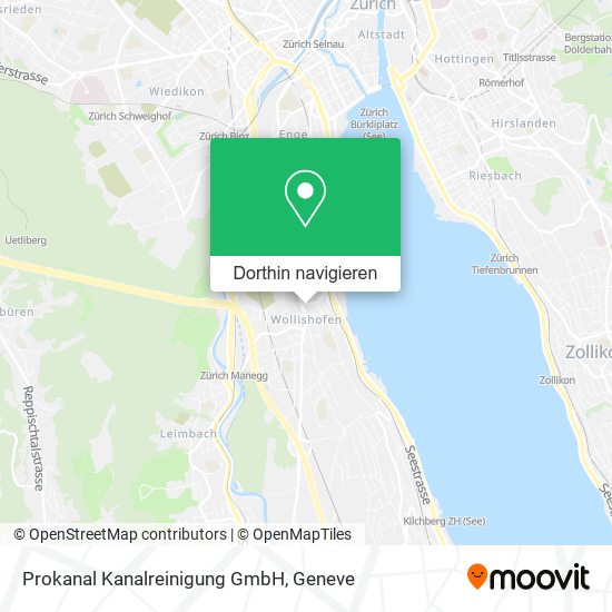 Prokanal Kanalreinigung GmbH Karte