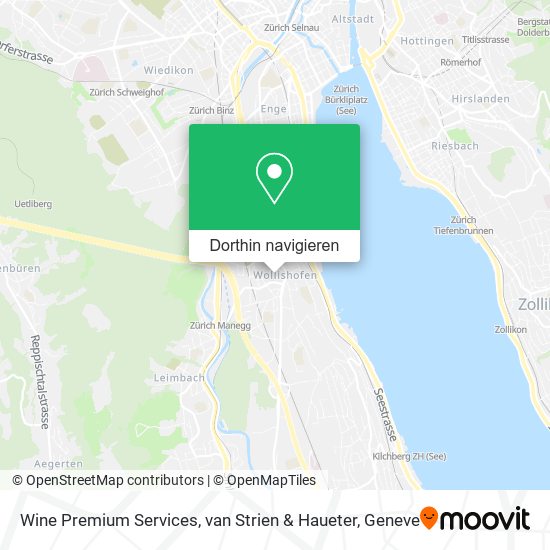 Wine Premium Services, van Strien & Haueter Karte